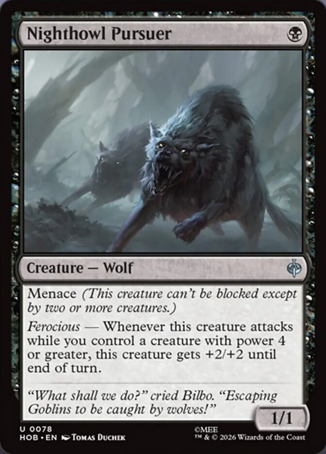 Nighthowl Pursuer card front