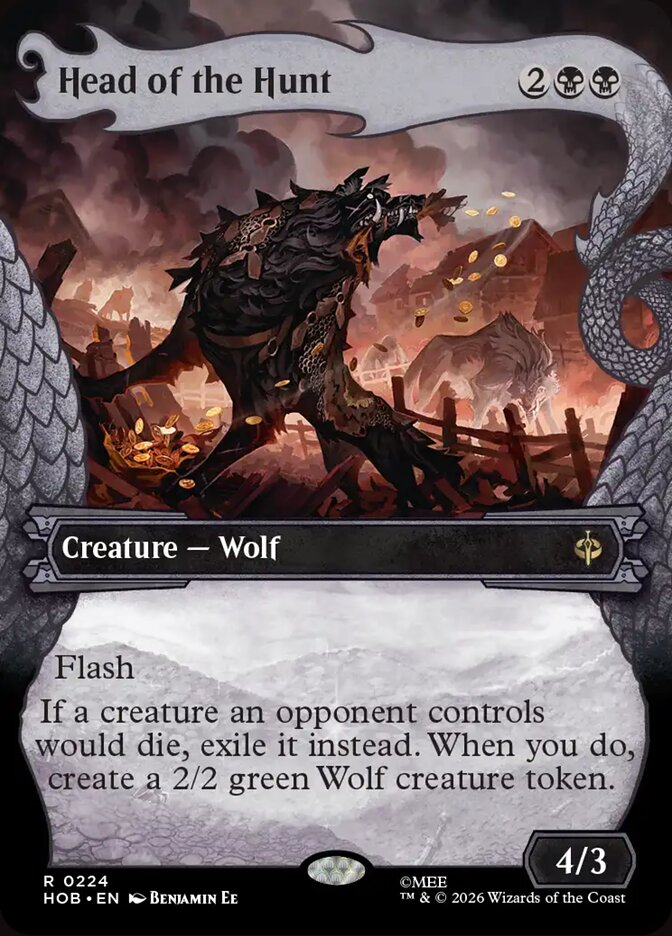 Head of the Hunt card front