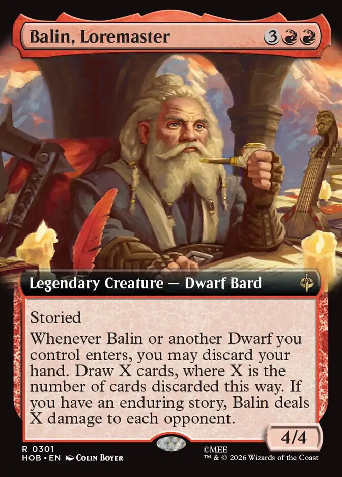 Balin, Loremaster card front