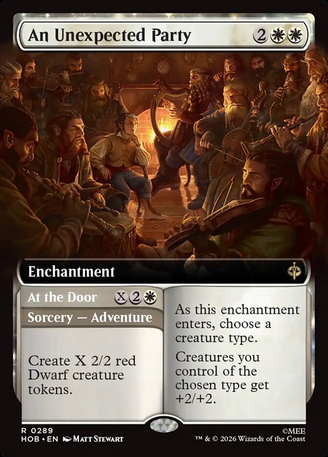 An Unexpected Party card front