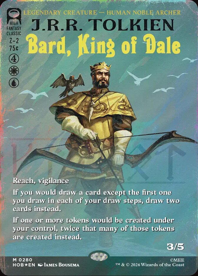 Bard, King of Dale card front