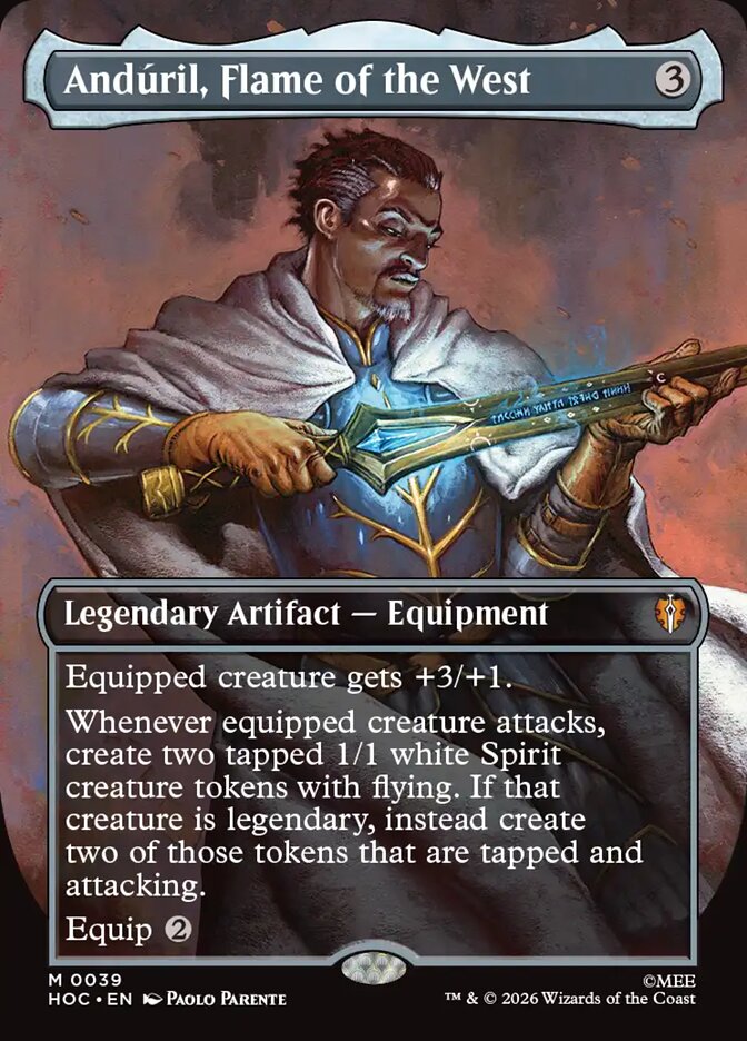 Andúril, Flame of the West card front