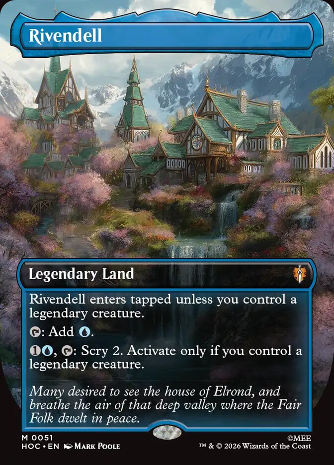 Rivendell card front