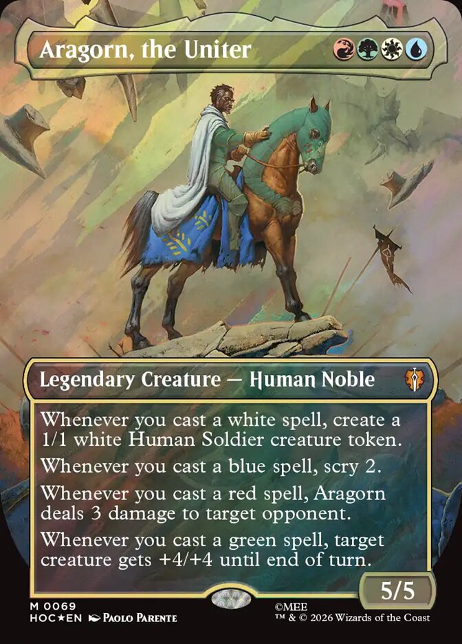 Aragorn, the Uniter card front