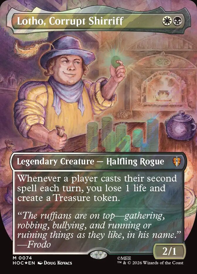 Lotho, Corrupt Shirriff card front