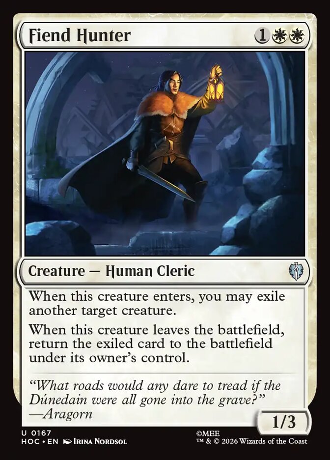 Fiend Hunter card front