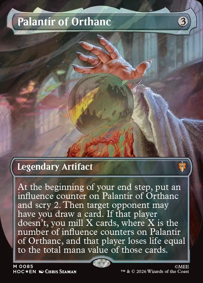 Palantír of Orthanc card front