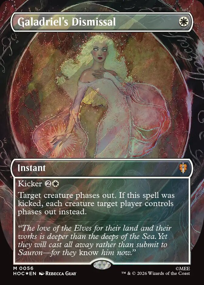 Galadriel's Dismissal card front