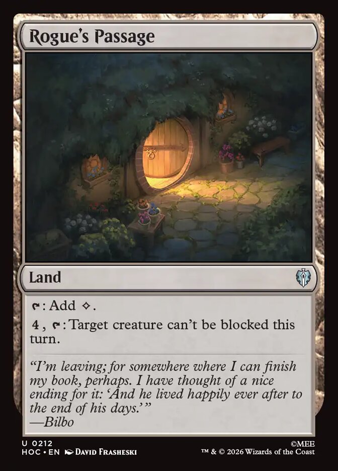 Rogue's Passage card front