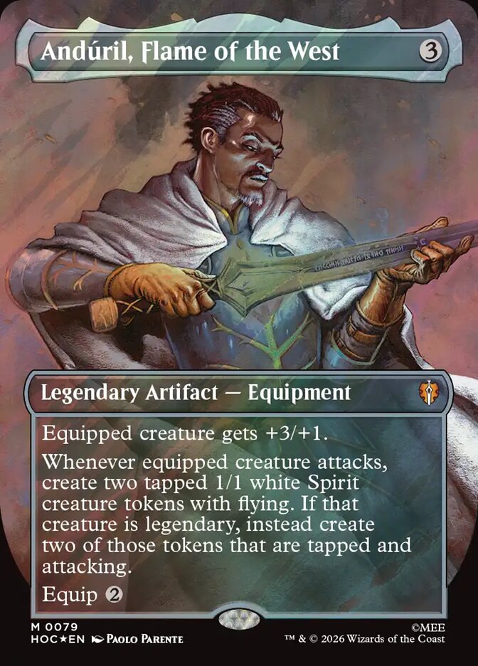 Andúril, Flame of the West card front