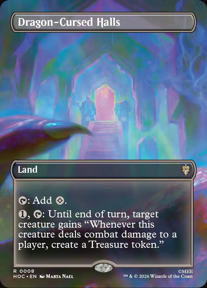 Dragon-Cursed Halls card front