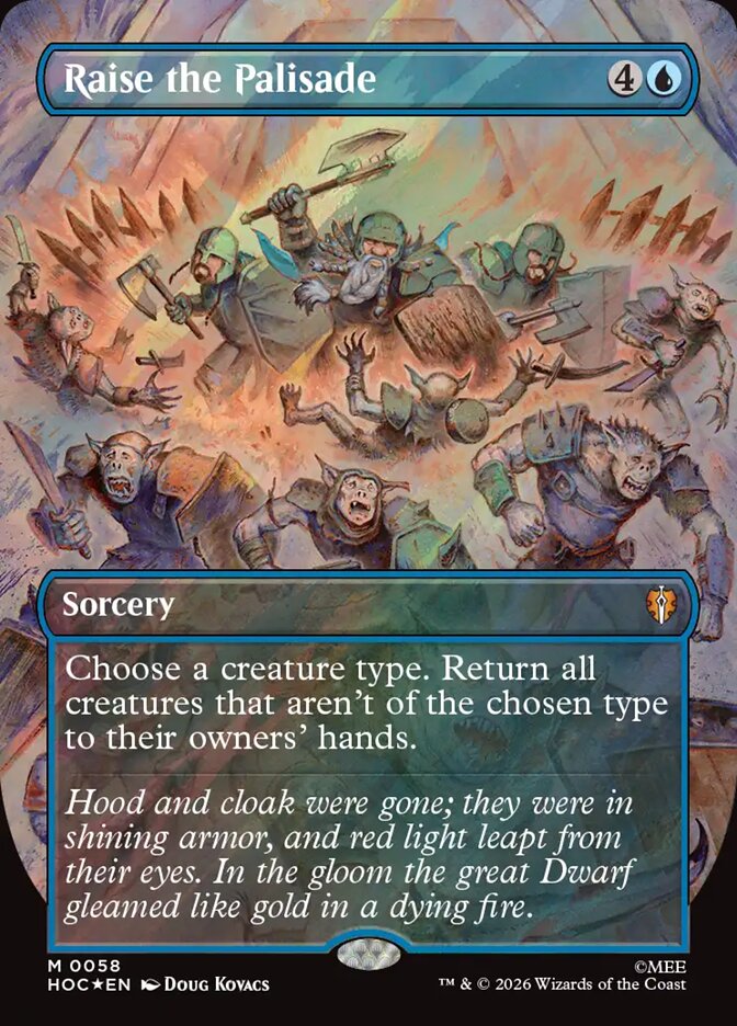 Raise the Palisade card front