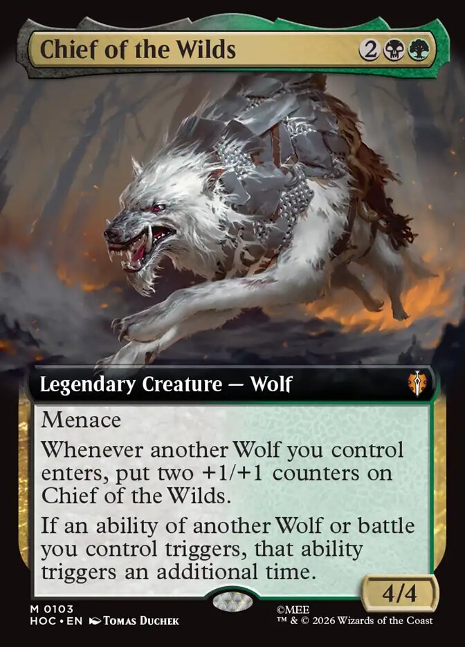 Chief of the Wilds card front