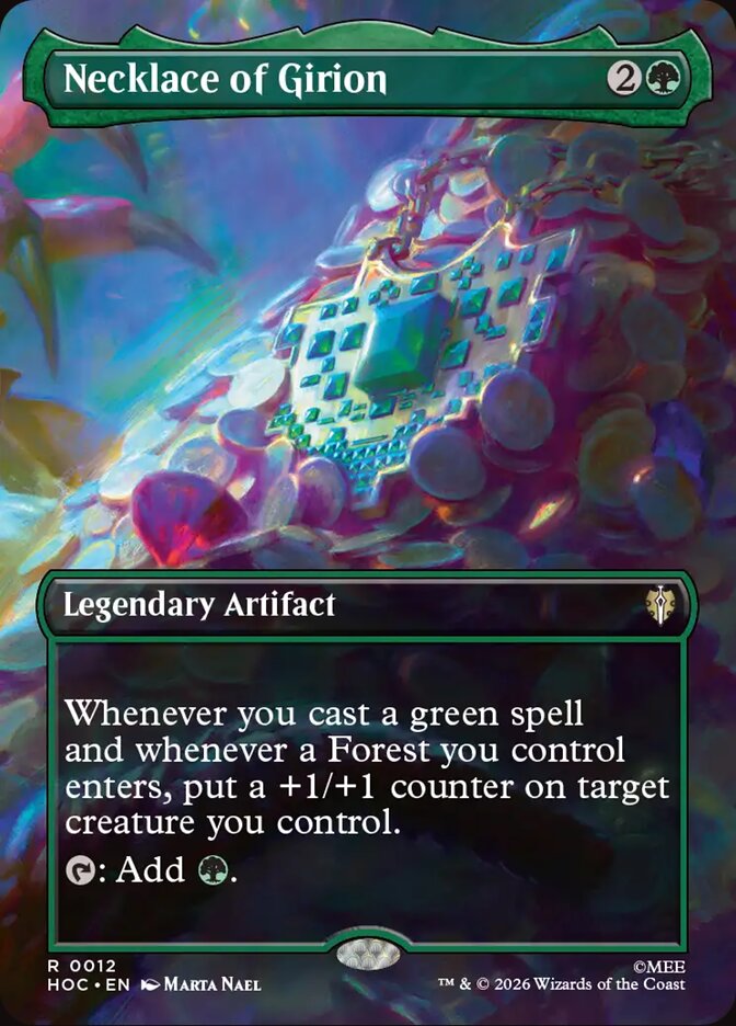 Necklace of Girion card front