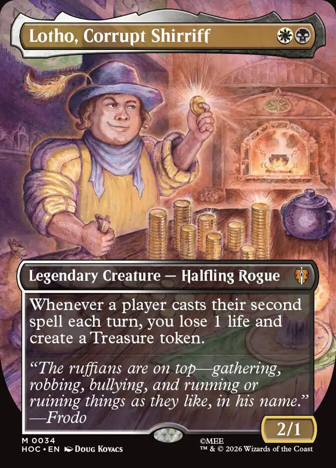 Lotho, Corrupt Shirriff card front