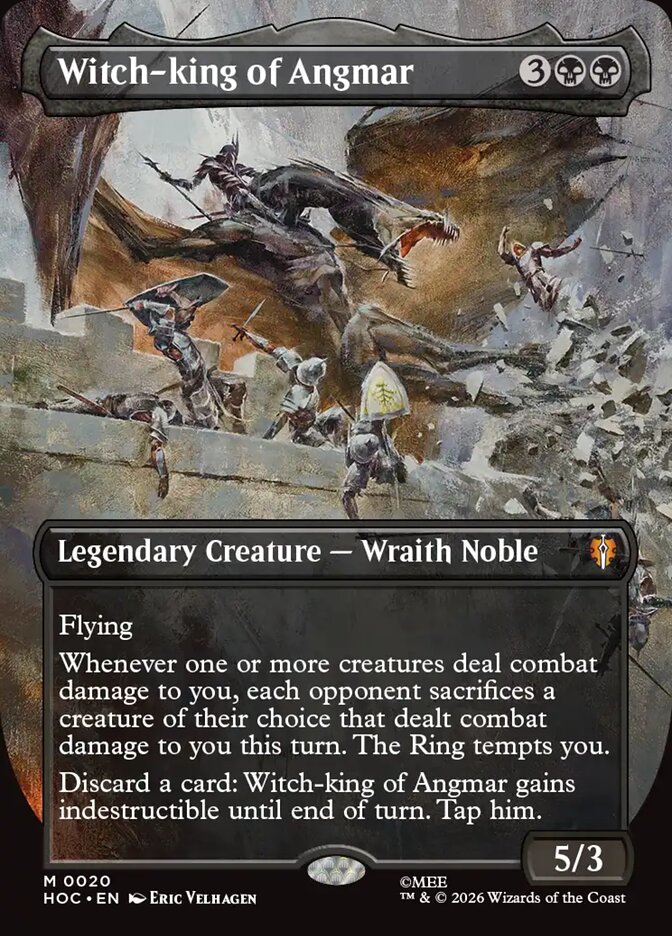 Witch-king of Angmar card front