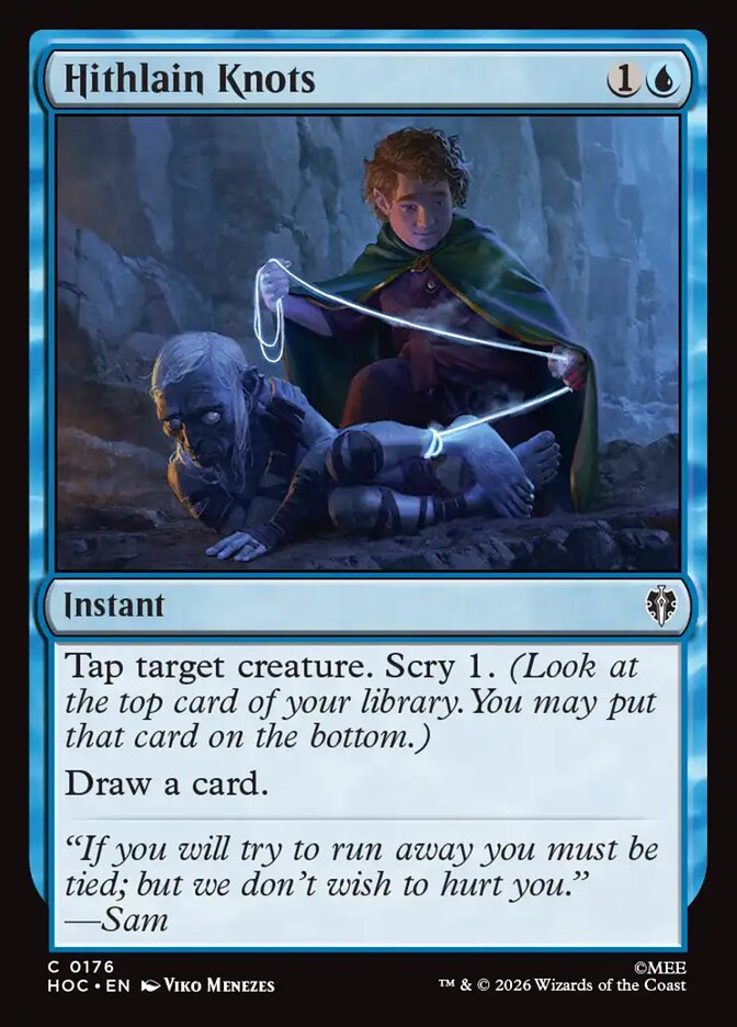 Hithlain Knots card front