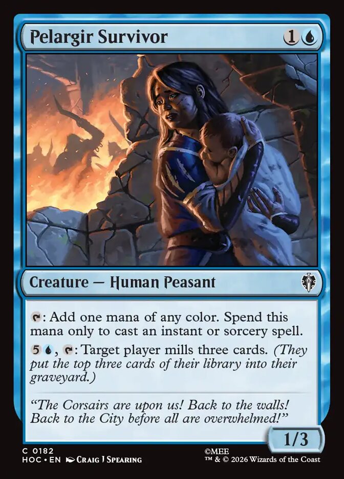 Pelargir Survivor card front
