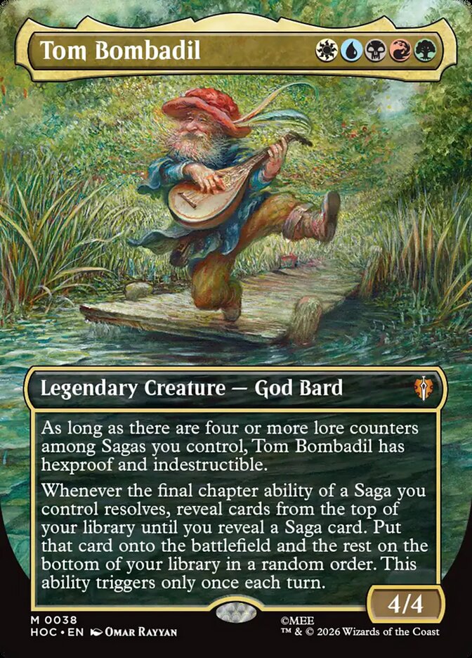 Tom Bombadil card front