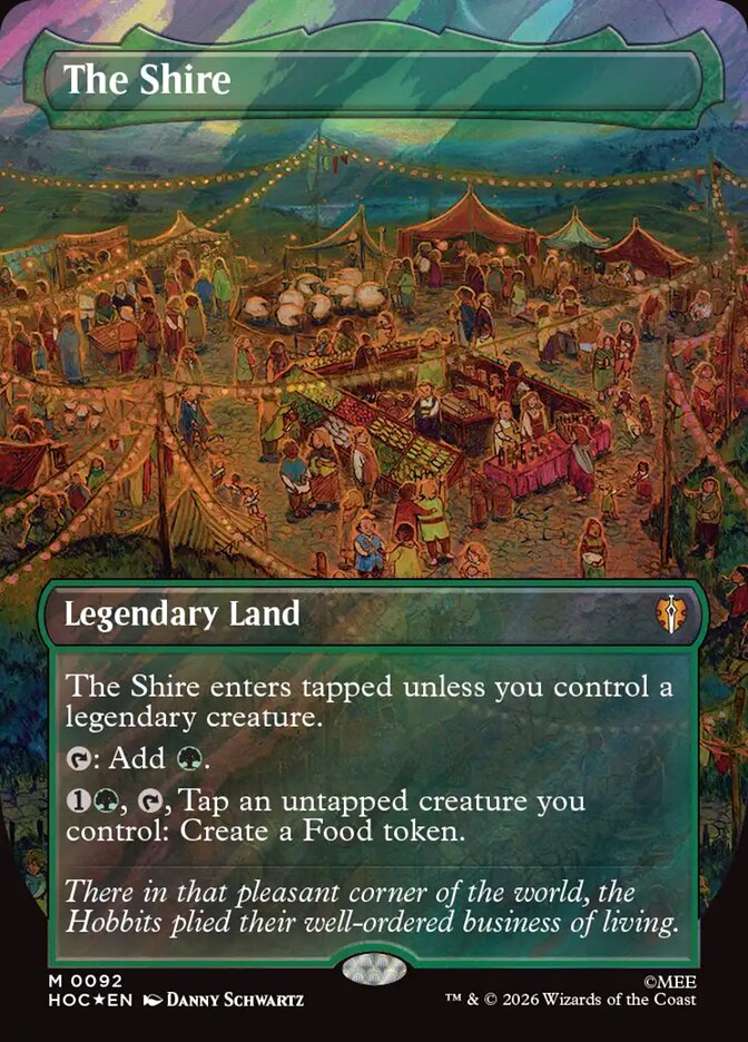 The Shire card front