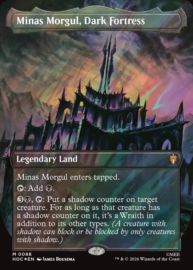 Minas Morgul, Dark Fortress card front