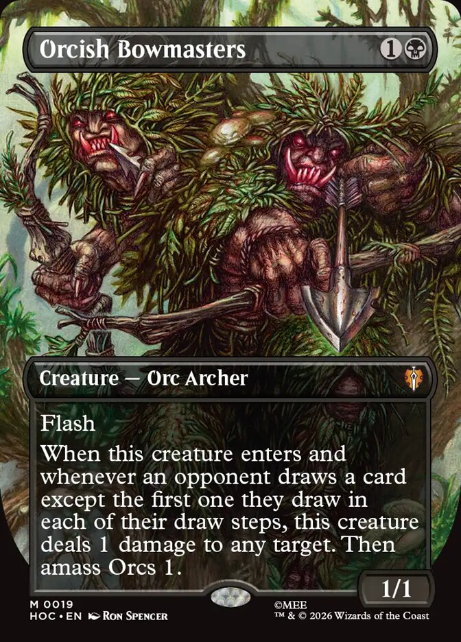 Orcish Bowmasters card front