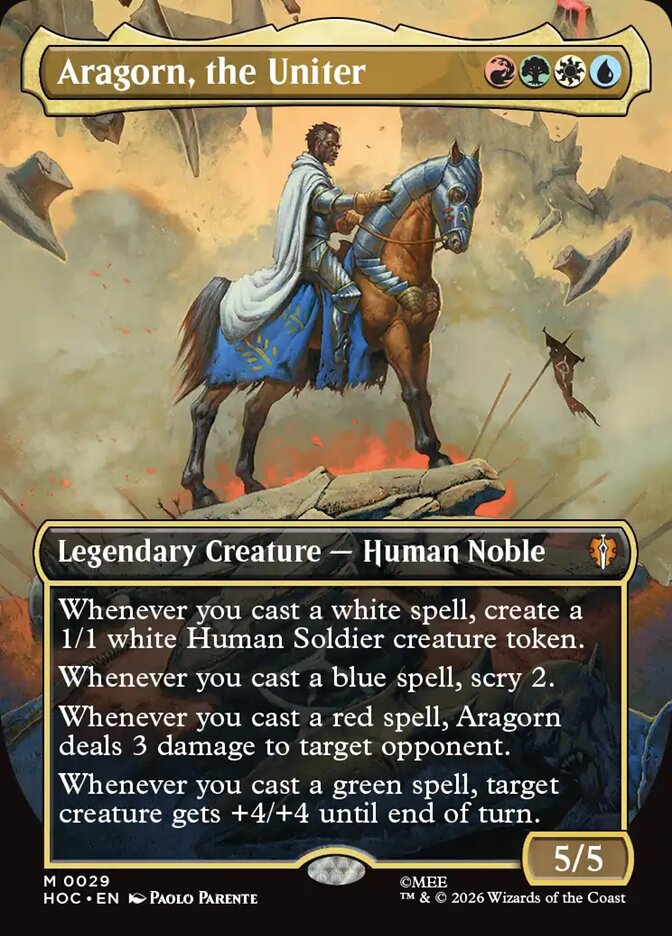 Aragorn, the Uniter card front