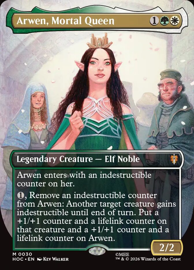 Arwen, Mortal Queen card front