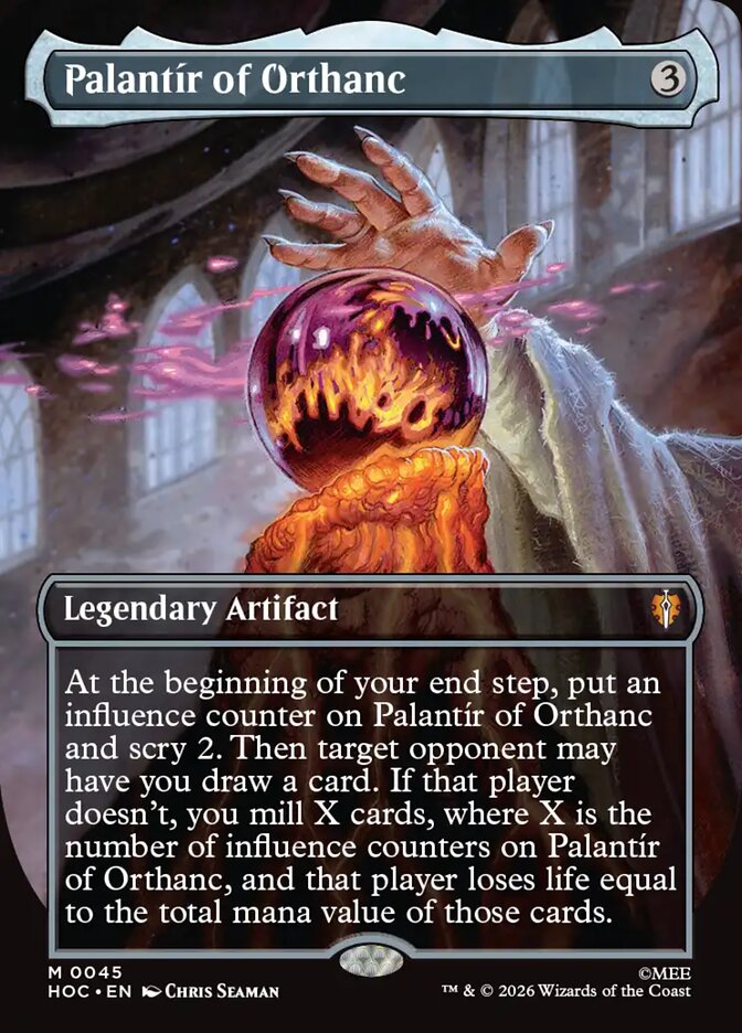 Palantír of Orthanc card front