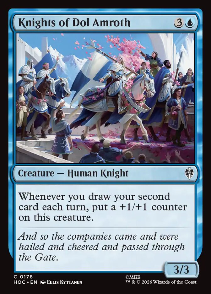 Knights of Dol Amroth card front