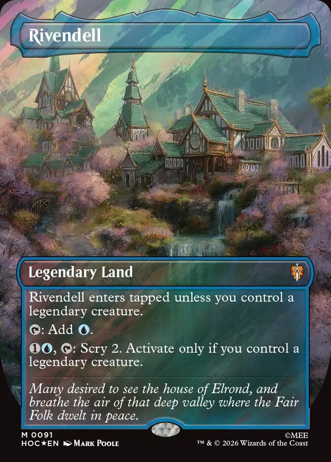 Rivendell card front