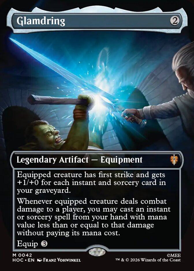 Glamdring card front