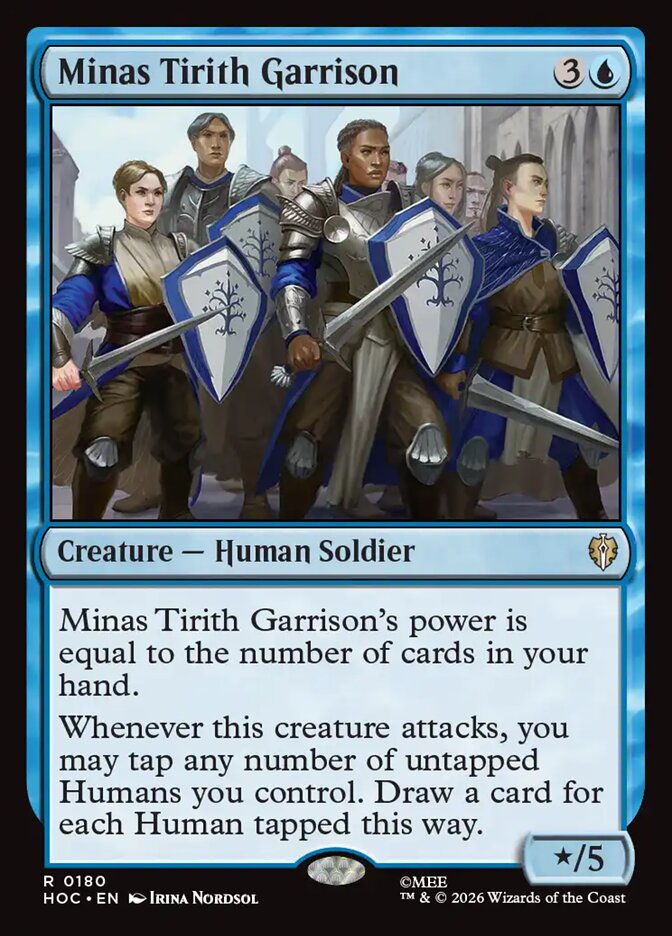 Minas Tirith Garrison card front