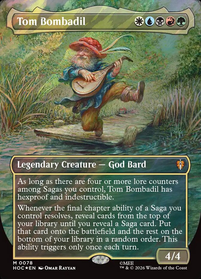 Tom Bombadil card front