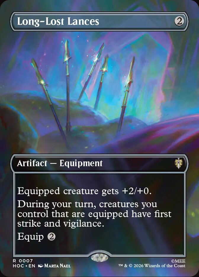 Long-Lost Lances card front