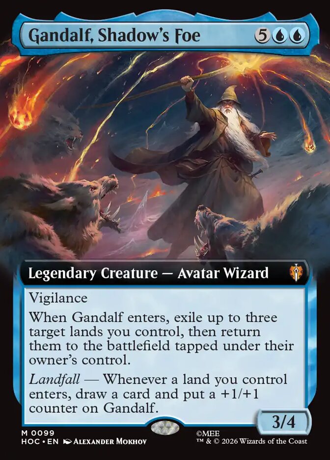 Gandalf, Shadow's Foe card front