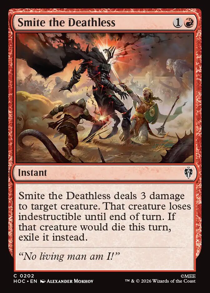 Smite the Deathless card front