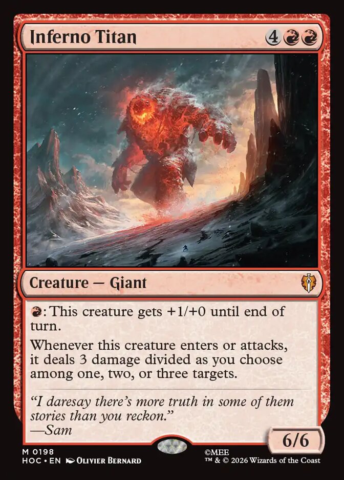 Inferno Titan card front