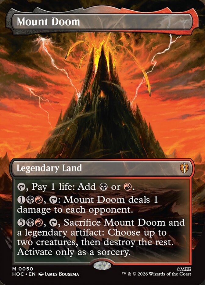 Mount Doom card front