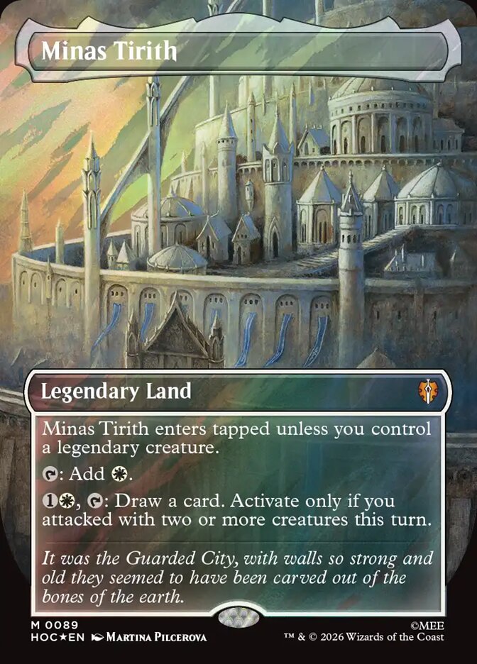 Minas Tirith card front