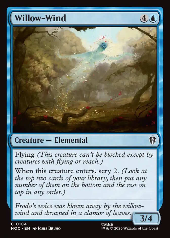 Willow-Wind card front