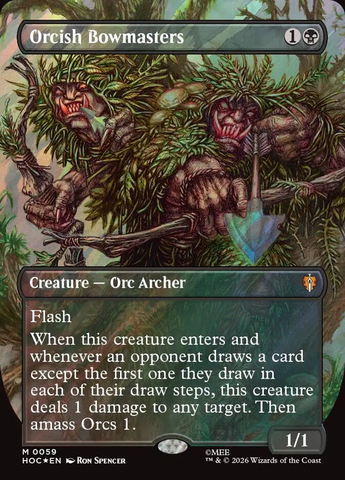 Orcish Bowmasters card front