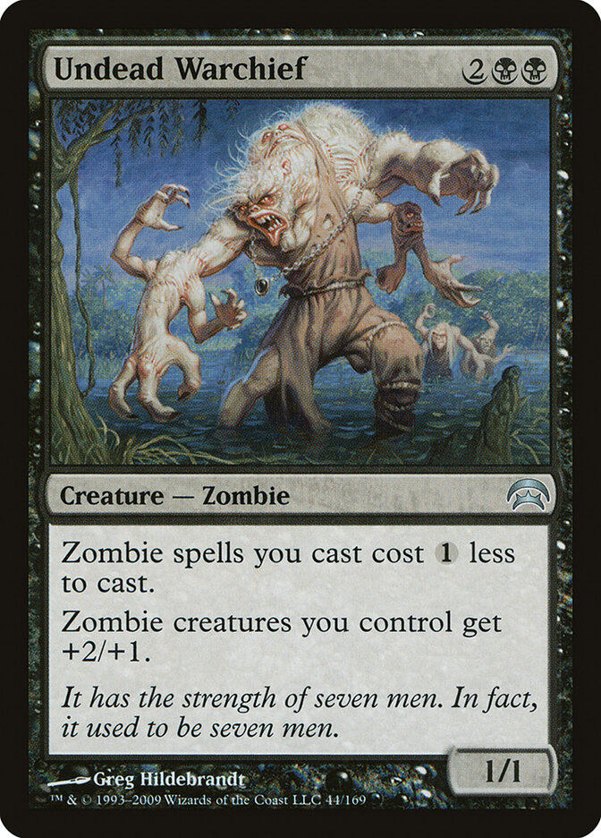 Undead Warchief card front