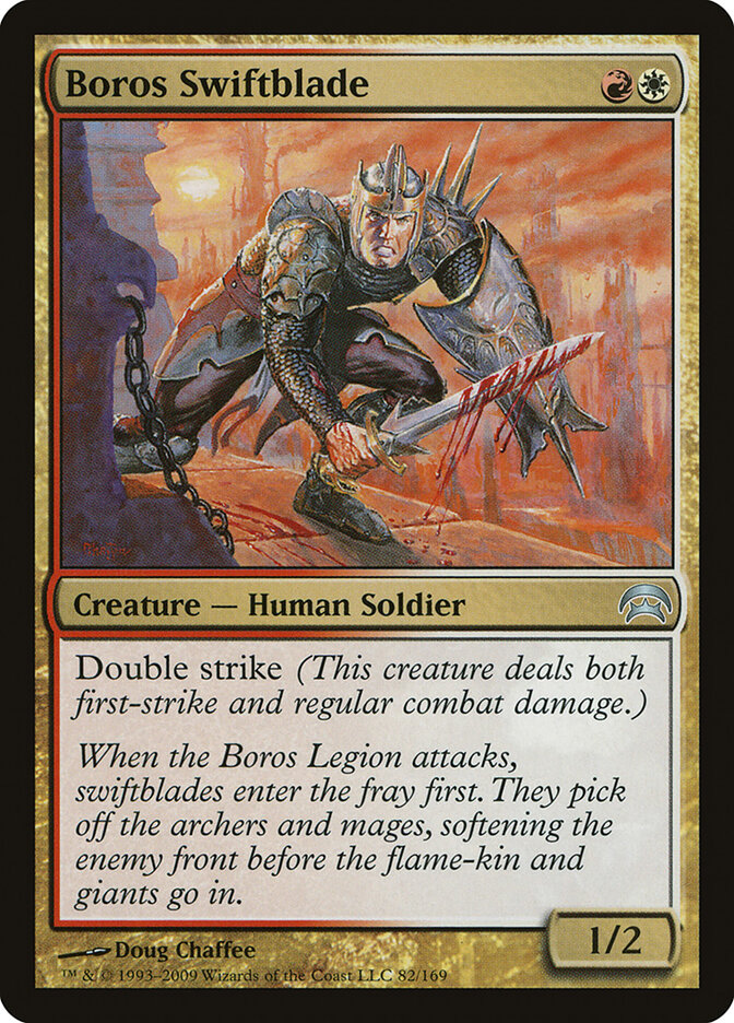 Boros Swiftblade card front