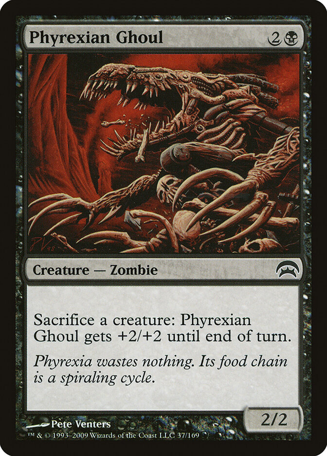 Phyrexian Ghoul card front
