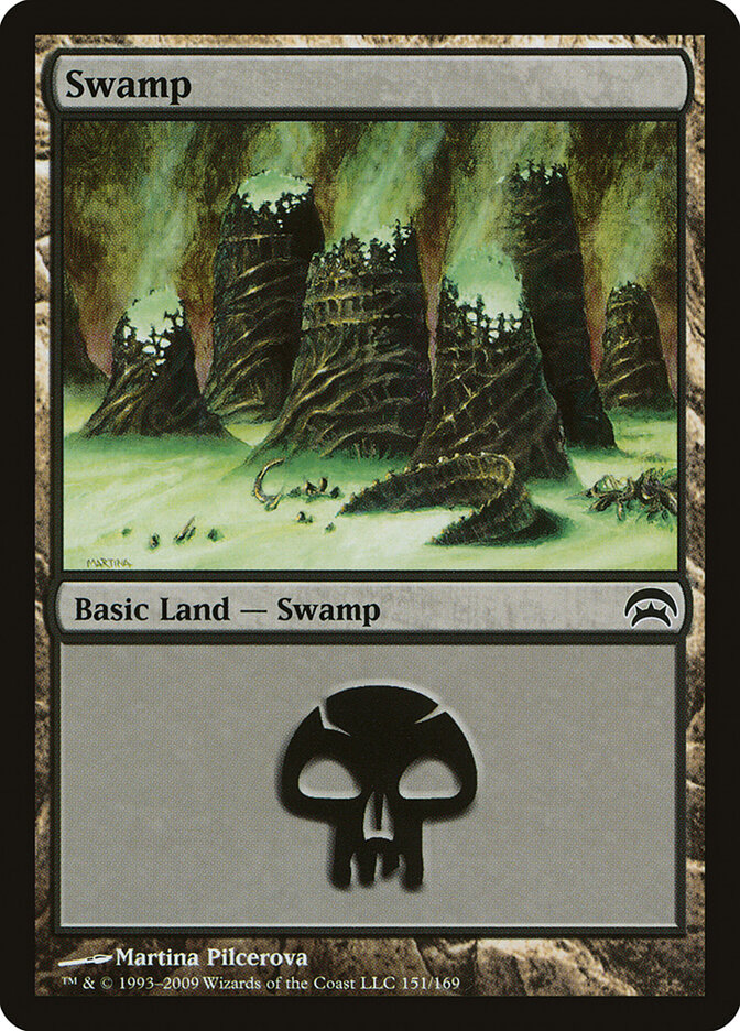 Swamp card front