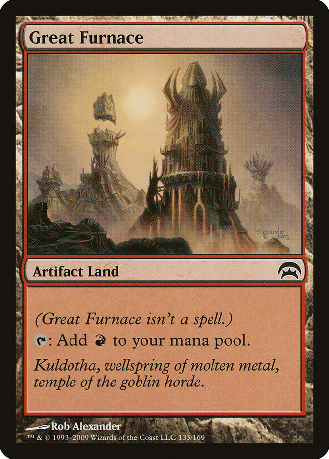 Great Furnace card front