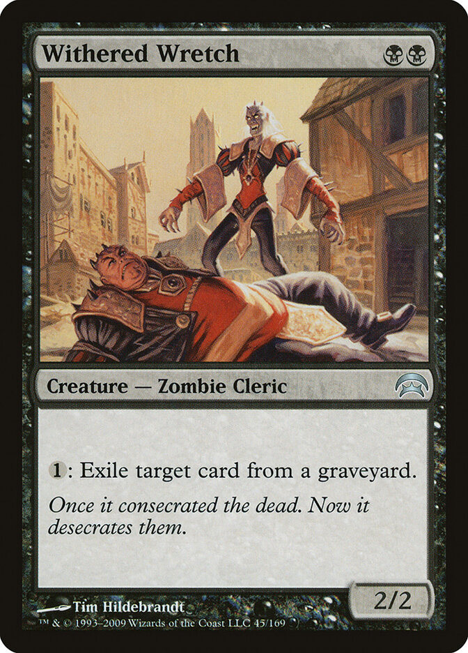 Withered Wretch card front