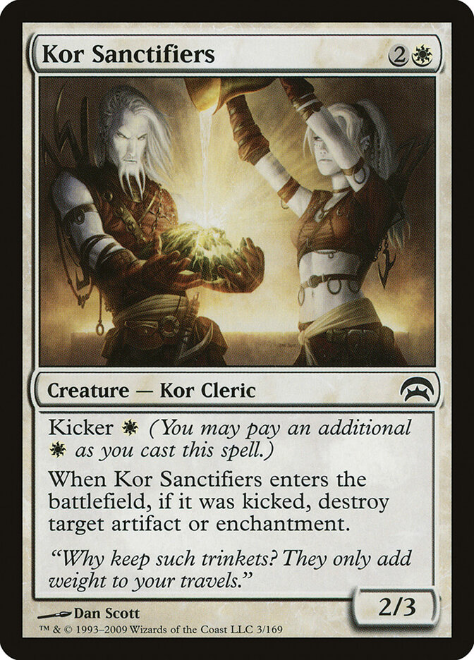 Kor Sanctifiers card front