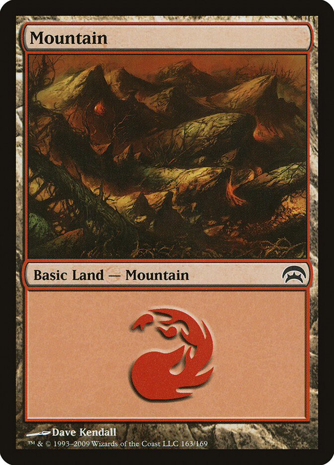 Mountain card front
